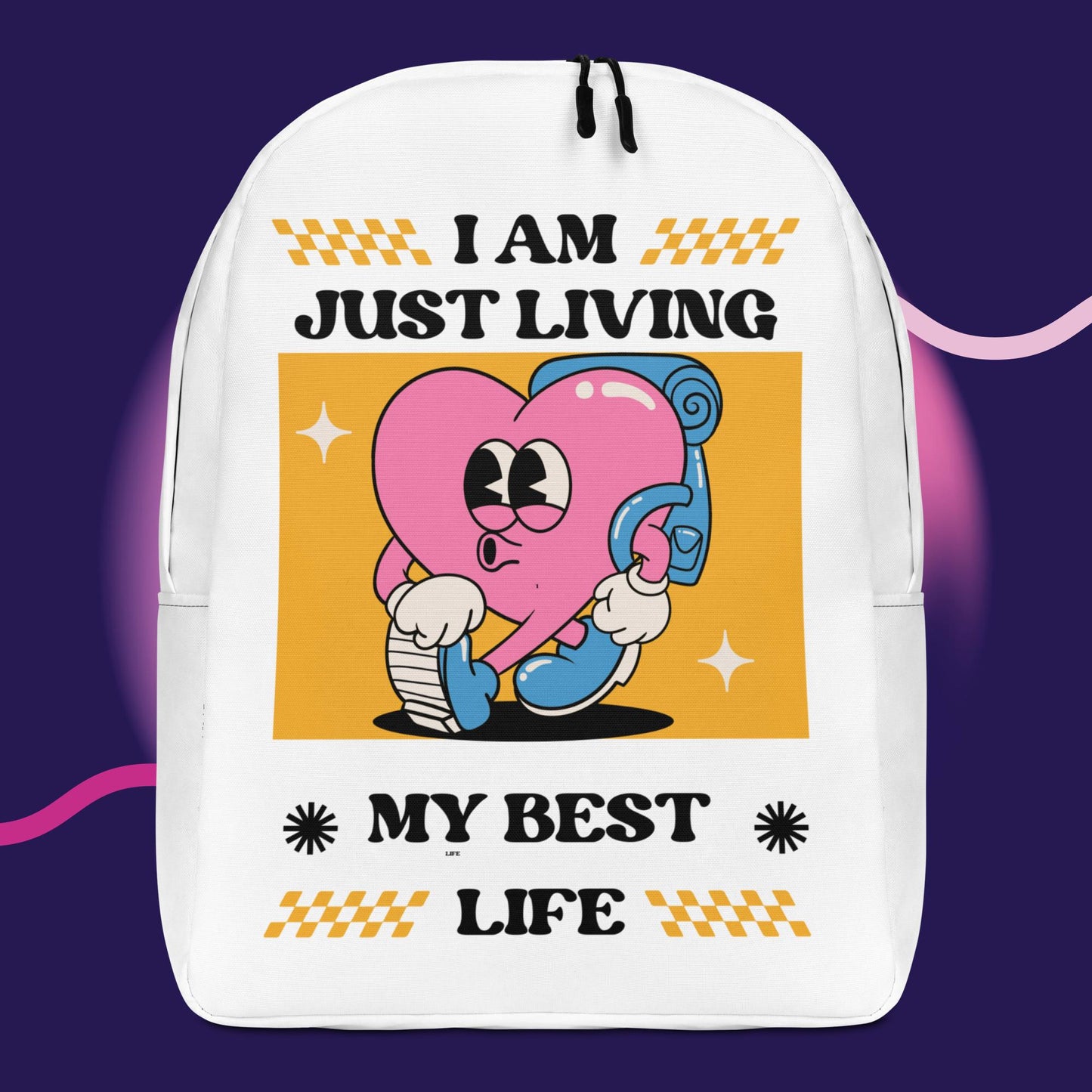 I Am Living My Best Life Backpack