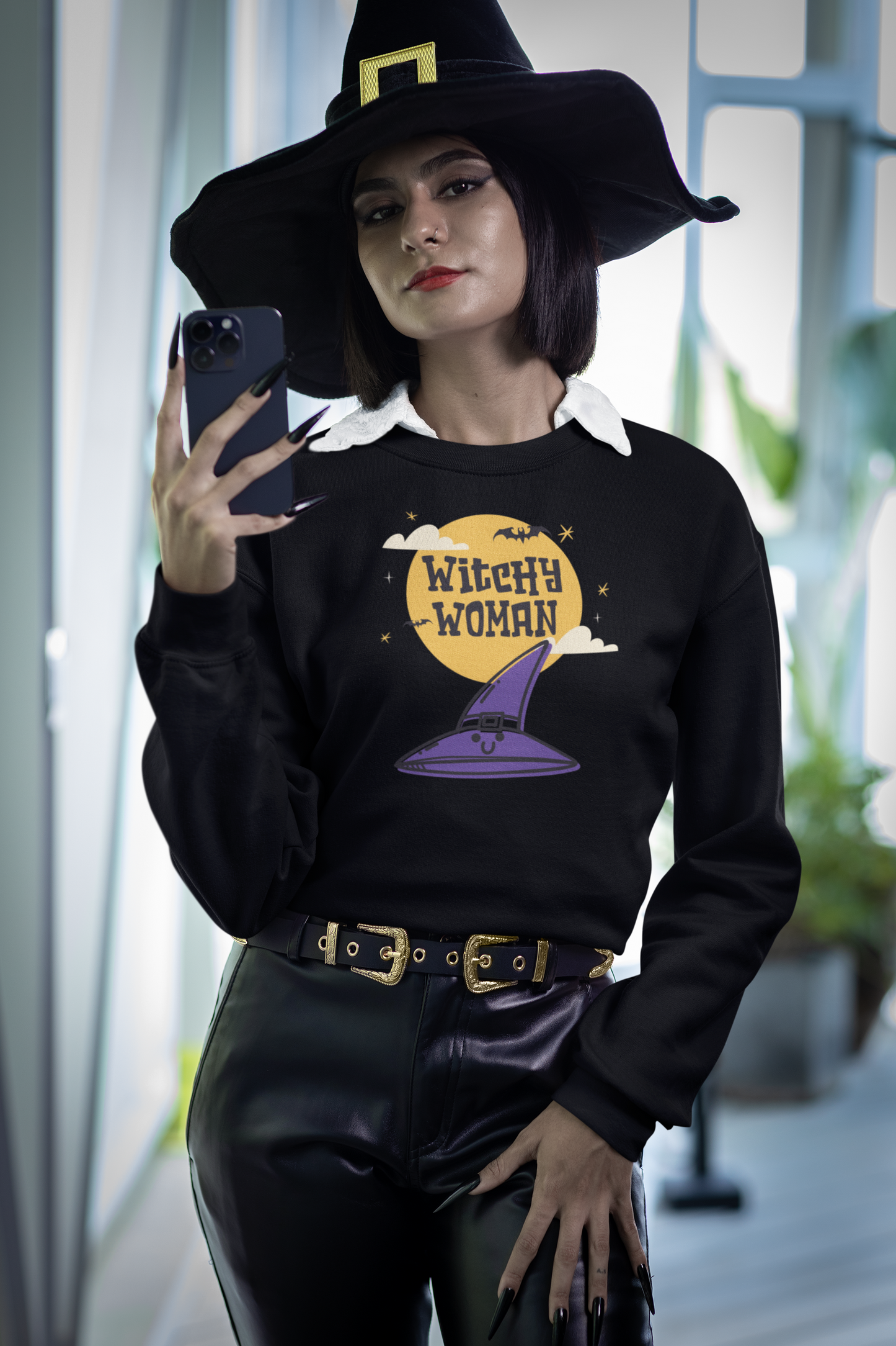 Halloween Witchy Woman Sweatshirt